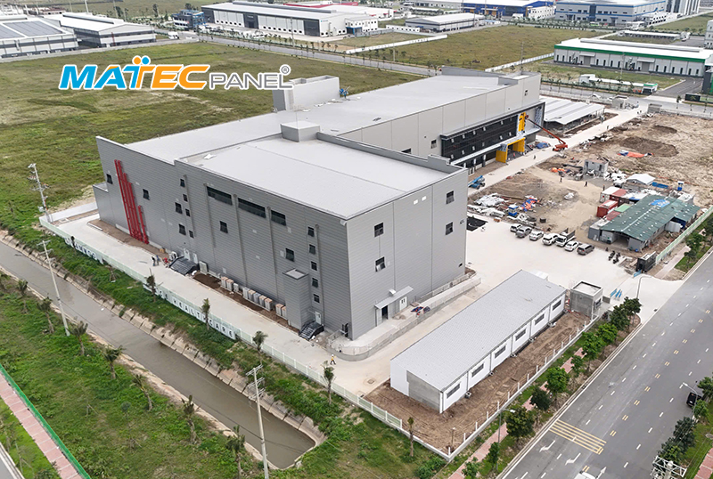 Dự án ACE HEALTHCARE VINA – Hưng Yên| MatecPanel Thi Công Lắp Đặt Panel Tường Ngoài